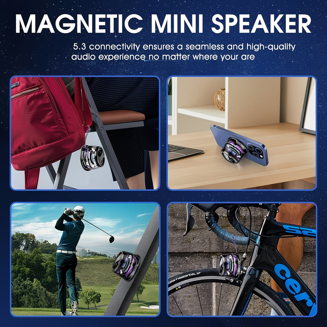 Parlante Magnético Bluetooth G200